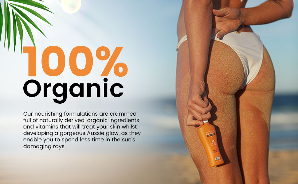 Capture the Sydney summer vibe with Carols Beauty's 10-Minute Self Tanning Lotion. No downtime, just a gorgeous, natural glow. Certified by ACO & COSMOS.